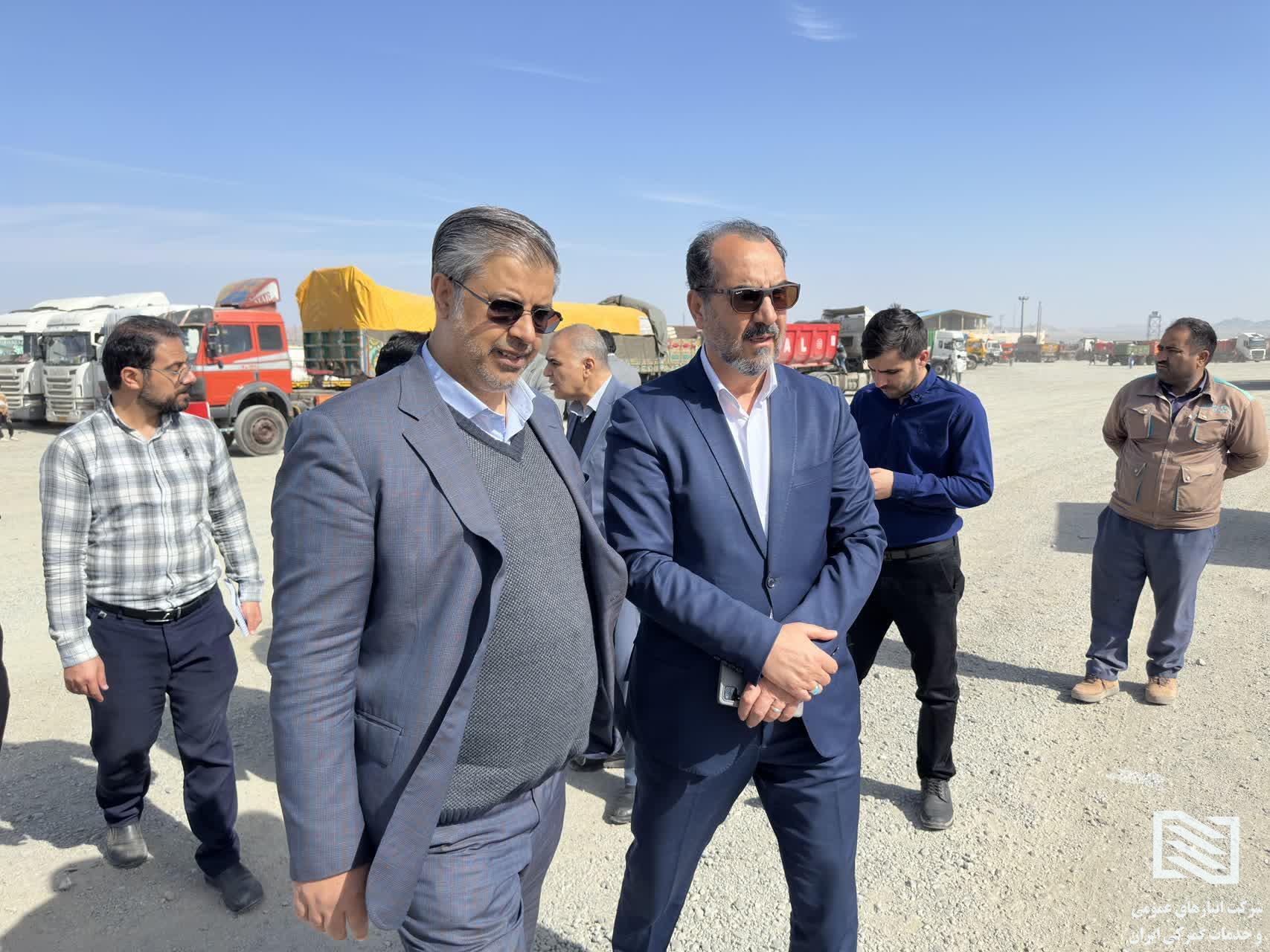 مدیرعامل شرکت انبارهای عمومی و خدمات گمرکی ایران در بازدید از مرز ماهیرود؛تاکید بر هم افزایی مشترک شرکت انبارهای عمومی و گمرک ج.ا.ا 5